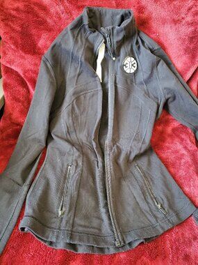 Lululemon Zip Up Shirt Running Jacket 313 Basketball Zip Up Women's size 8